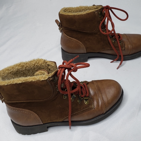 Indigo Rd Women's Combat Lug Sole Boots - Picture 6 of 8